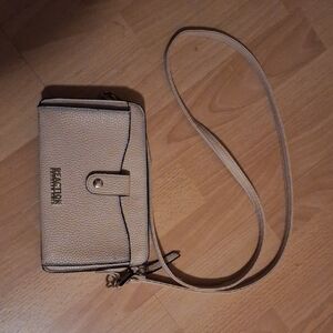 Kenneth Cole Beige Crossbody Bag